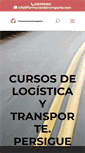 Mobile Screenshot of formaciondetransporte.com